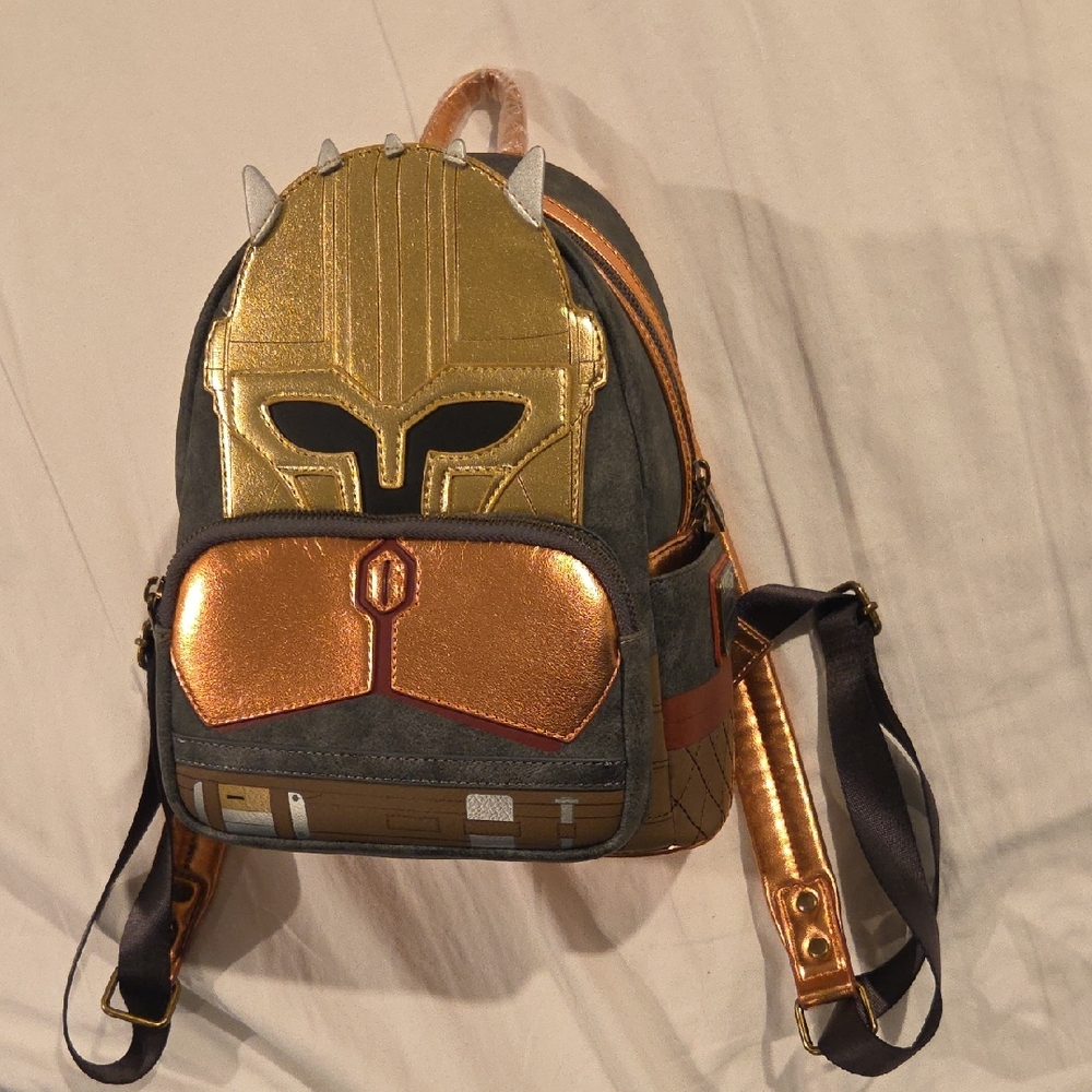 Loungefly Mini Backpack - The Armorer 2023 Galactix Exclusive Star Wars